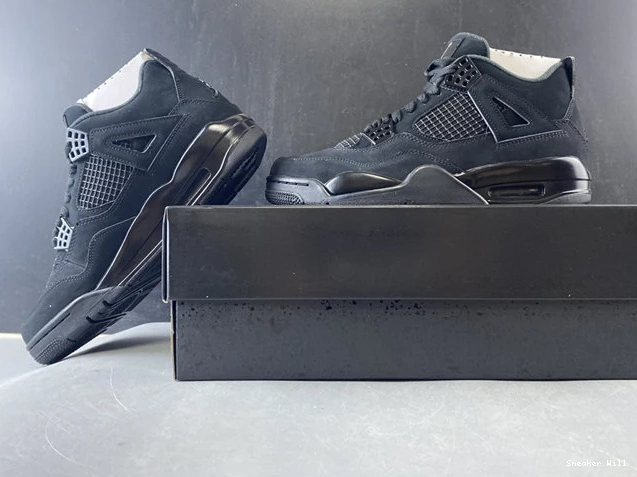 Black 4 Jordan Retro CU1110-010 SmartChoice Cat 828 0521
